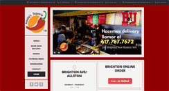 Desktop Screenshot of ameliastaqueria.com